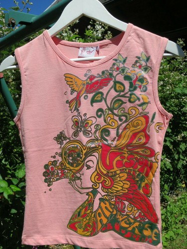 Top shirt glitzer - top, rose