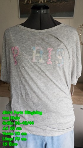 Shirt paris blingbling - shirt,,