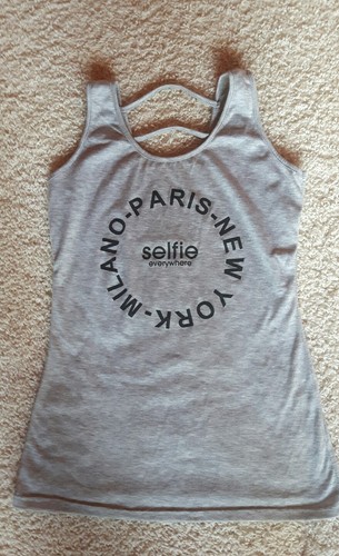Top trägershirt grau neu - grau, xs