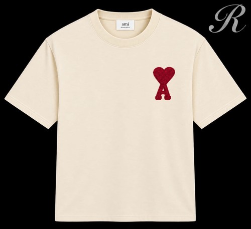 Ami paris shirt logo - ami,