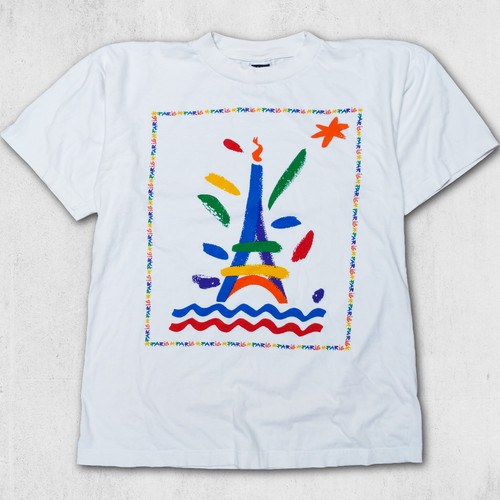 Vintage paris shirt - paris, t-shirt